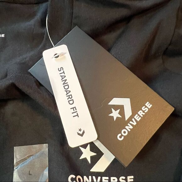 NWT! Black converse graphic tee - Picture 5 of 9